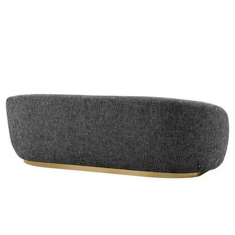 High End Imported Fabric Upholstery Sofa Metal Base for Living Room