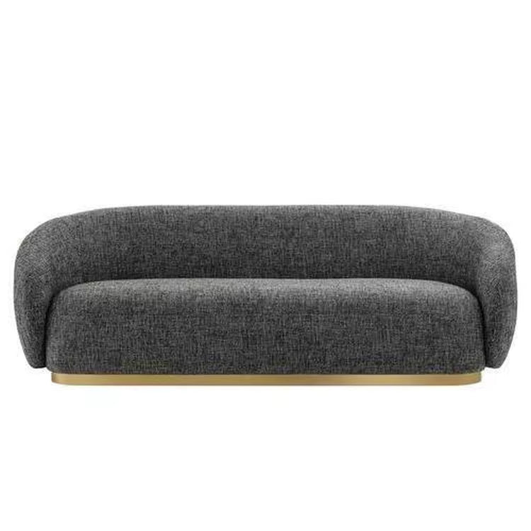 High End Imported Fabric Upholstery Sofa Metal Base for Living Room