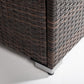 44" Outdoor Propane Fire Pit Table – Ceramic Tile Top Gas Fire Table for Patio