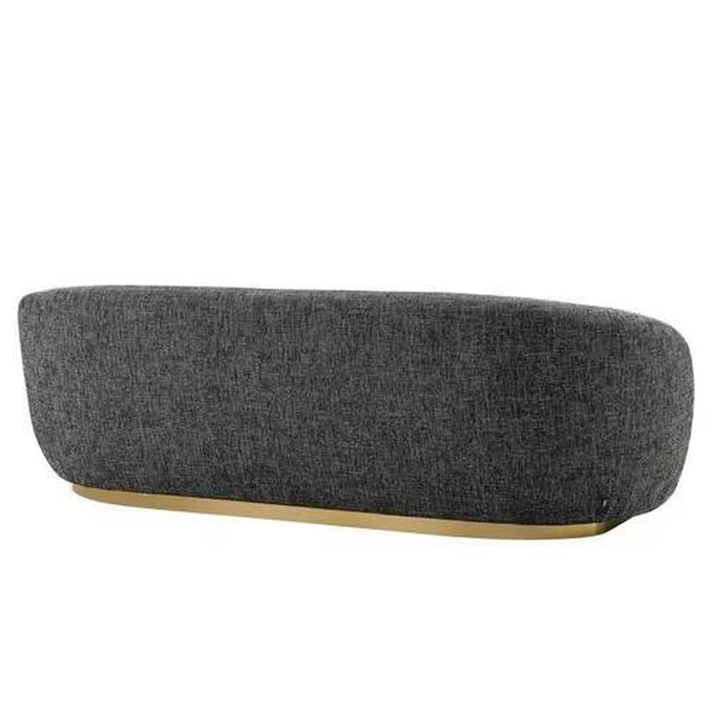 High End Imported Fabric Upholstery Sofa Metal Base for Living Room