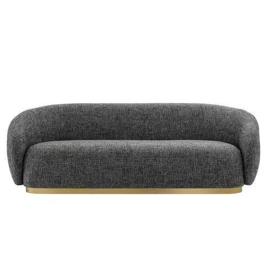 High End Imported Fabric Upholstery Sofa Metal Base for Living Room